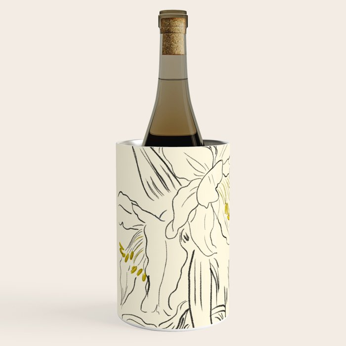 Minimalist Garden flowers Wine Chiller Gallery Image 2