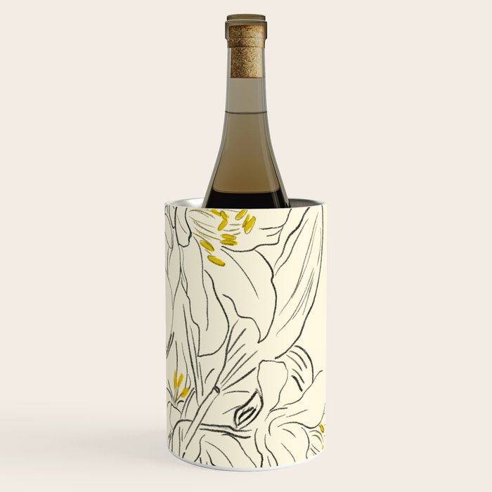 Minimalist Garden flowers Wine Chiller Gallery Image 3