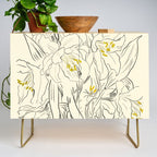 Minimalist Garden flowers Credenza Gallery Image 1