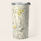 Minimalist Garden flowers Travel Mug Gallery Image 2