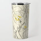 Minimalist Garden flowers Travel Mug Gallery Image 1
