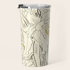 Minimalist Garden flowers Travel Mug Gallery Image 3