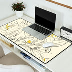 Minimalist Garden flowers Desk Mat Gallery Image 2
