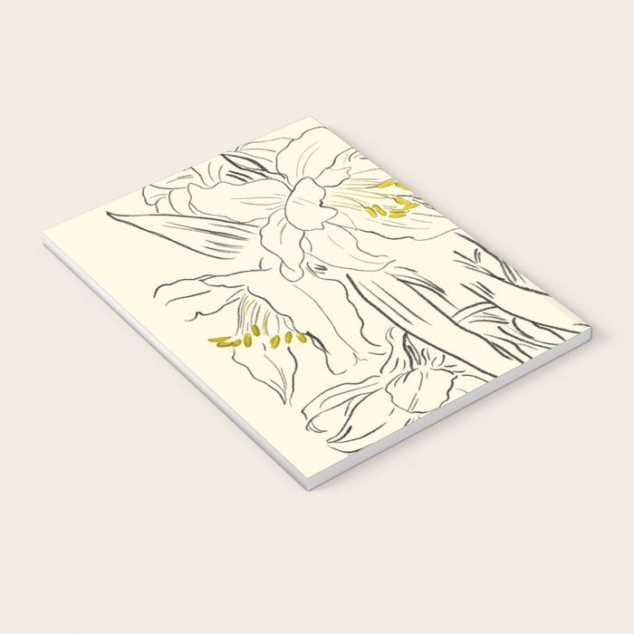 Minimalist Garden flowers Notebook Gallery Image 3