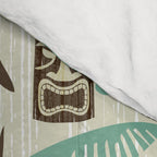 Island Tiki - Tan Comforter Gallery Image 4