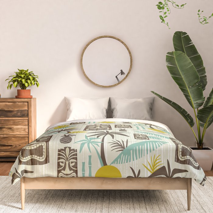 Island Tiki - Tan Comforter Gallery Image 3
