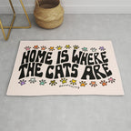 Home Is Where The Cats Are Rug Gallery Image 1