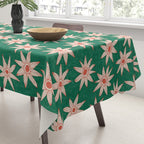 sema palm fire orange Tablecloth Gallery Image 3