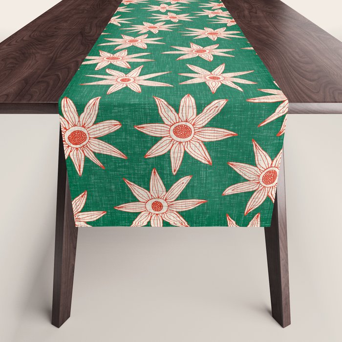 sema palm fire orange Table Runner Gallery Image 1