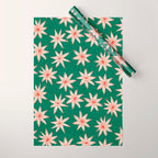 sema palm fire orange Wrapping Paper Gallery Image 1