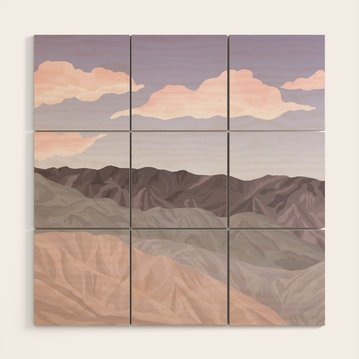 Death Valley National Park Wood Wall Art Gallery Image 1