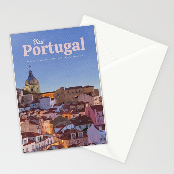 Visit Portugal Stationery Card Gallery Image 2