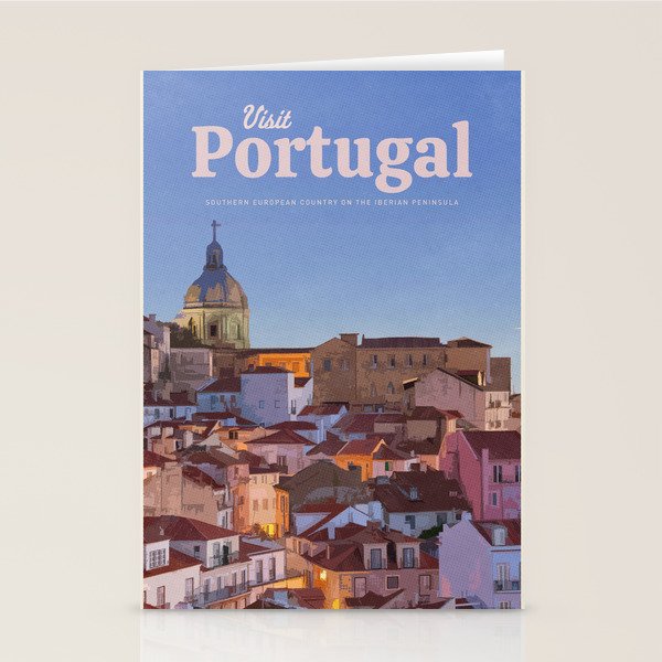 Visit Portugal Stationery Card Gallery Image 1