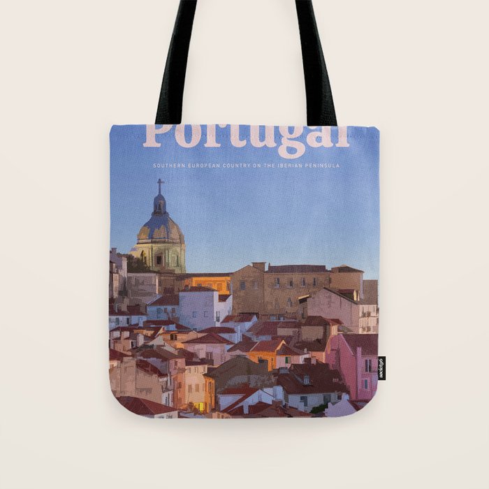 Visit Portugal Tote Bag Gallery Image 1