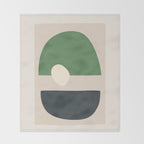 Floating Abstraction 6 Throw Blanket Gallery Image 2