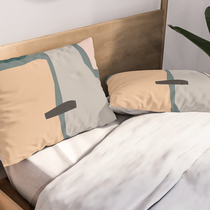 // Shape study #20 Pillow Sham Gallery Image 2