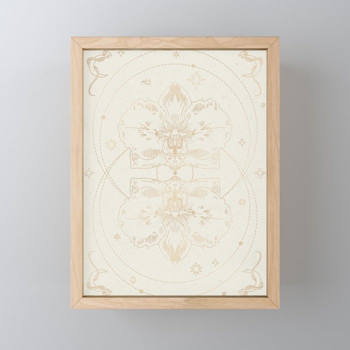 The mystical orchid 03 Mini Art Print Gallery Image 1