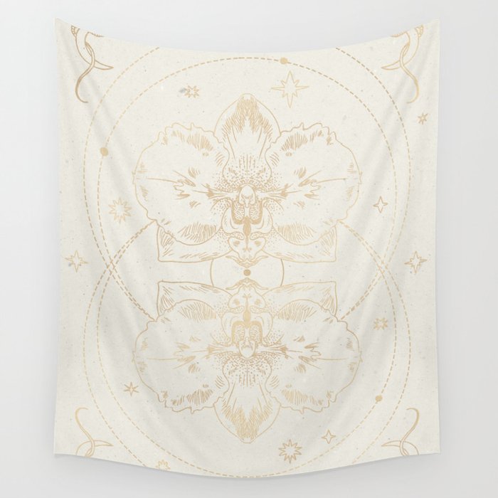 The mystical orchid 03 Wall Tapestry Gallery Image 1