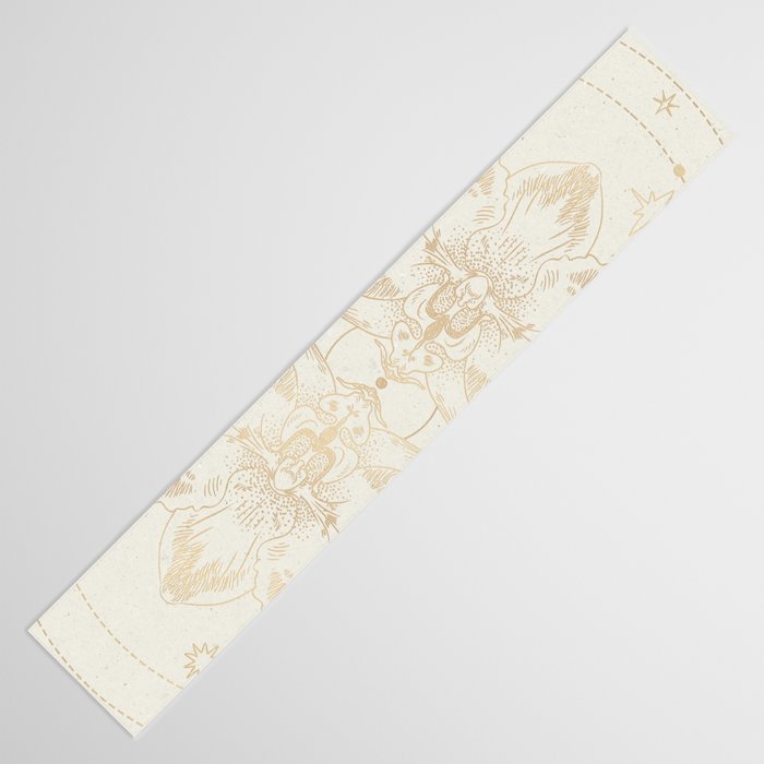 The mystical orchid 03 Table Runner Gallery Image 3