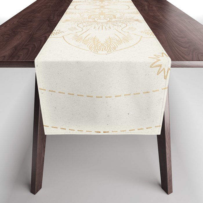 The mystical orchid 03 Table Runner Gallery Image 1