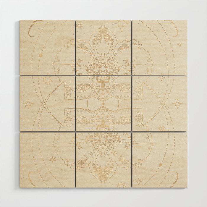 The mystical orchid 03 Wood Wall Art Gallery Image 1