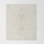 The mystical orchid 03 Throw Blanket Gallery Image 2