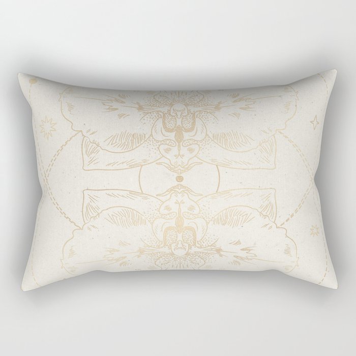 The mystical orchid 03 Rectangular Pillow Gallery Image 1