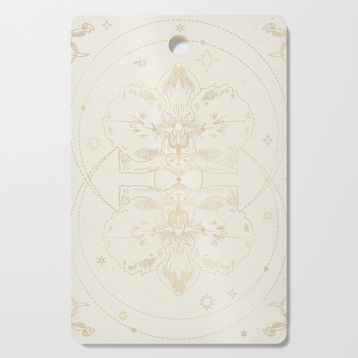 The mystical orchid 03 Cutting Board Gallery Image 1