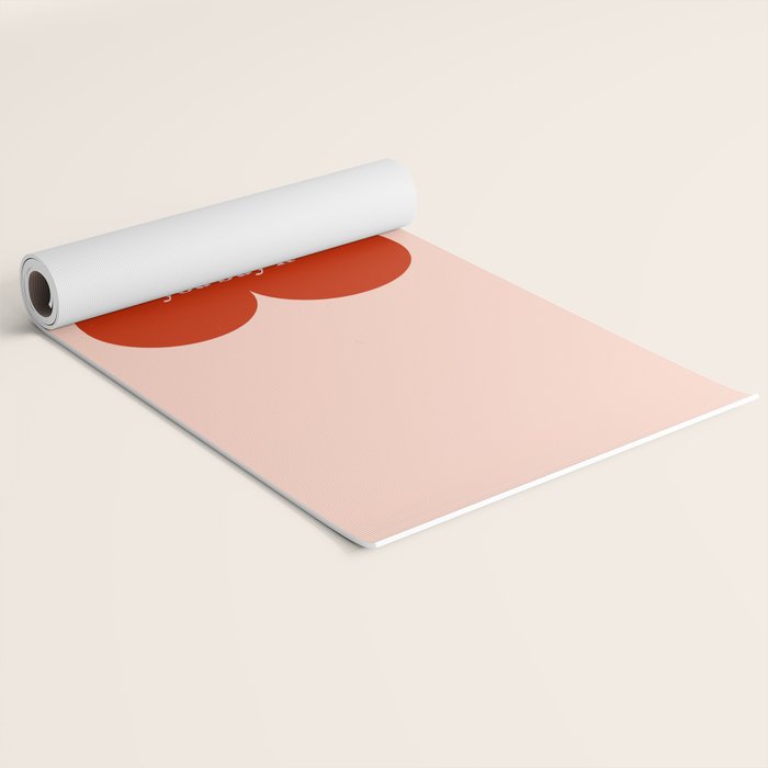 Quirky Love Quote "If you break it, you buy it" Yoga Mat Gallery Image 2