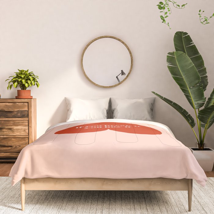 Quirky Love Quote "If you break it, you buy it" Comforter Gallery Image 3