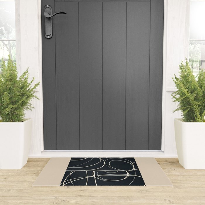 Abstract Line 20 Welcome Mat Gallery Image 3