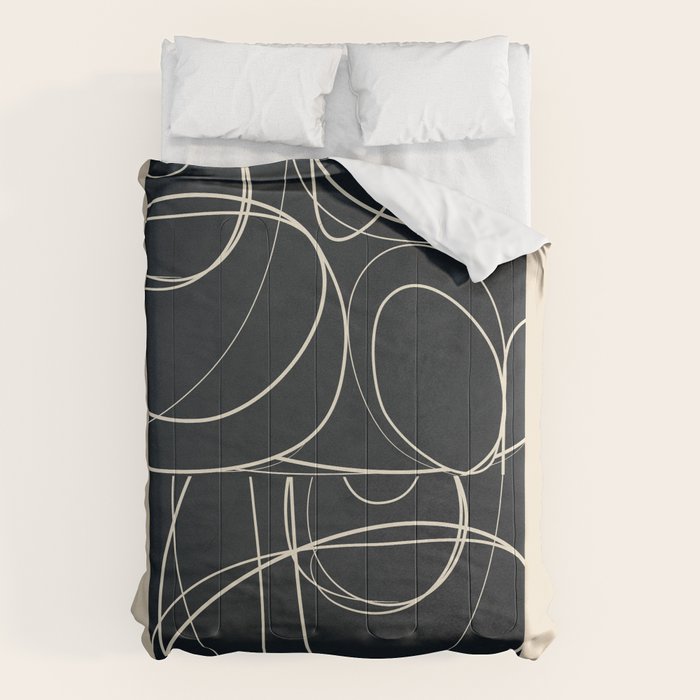 Abstract Line 20 Comforter Gallery Image 1