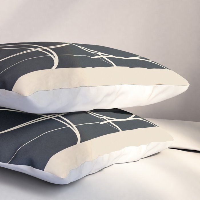 Abstract Line 20 Pillow Sham Gallery Image 3