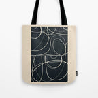 Abstract Line 20 Tote Bag Gallery Image 1