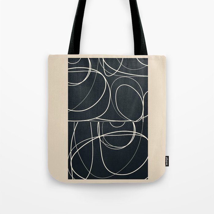 Abstract Line 20 Tote Bag Gallery Image 1