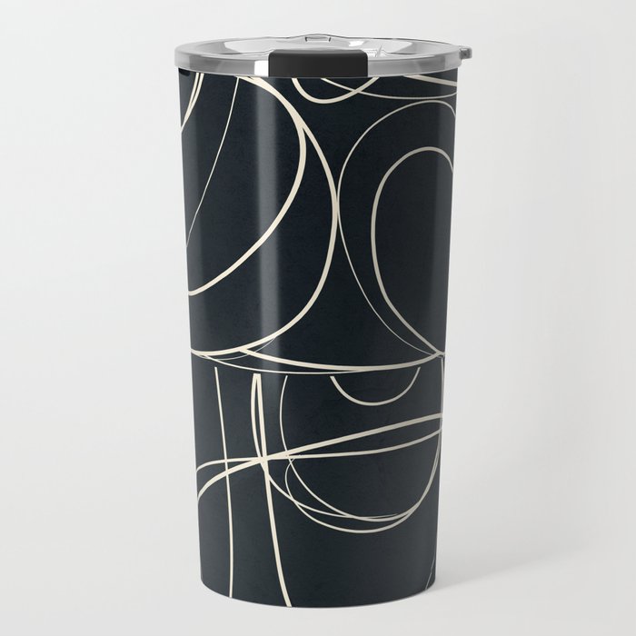 Abstract Line 20 Travel Mug Gallery Image 1
