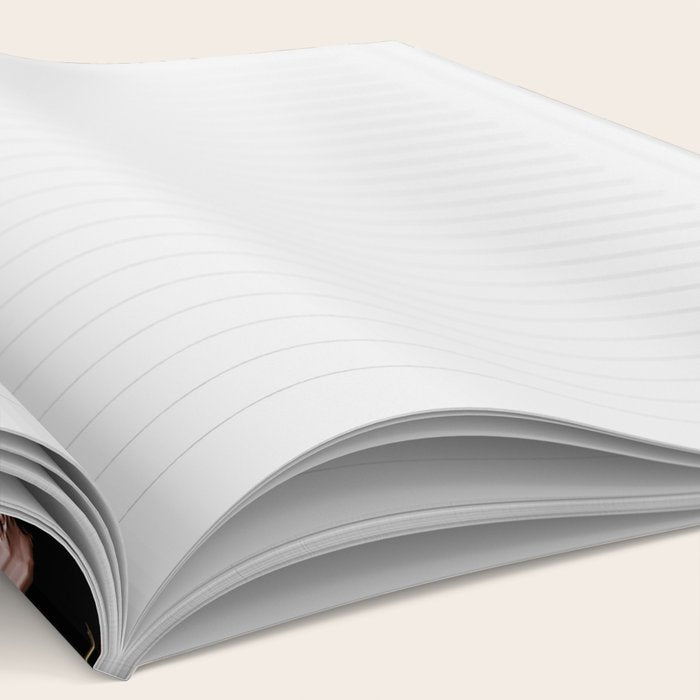 Floral and Skull Dark Pattern Notebook Gallery Image 2