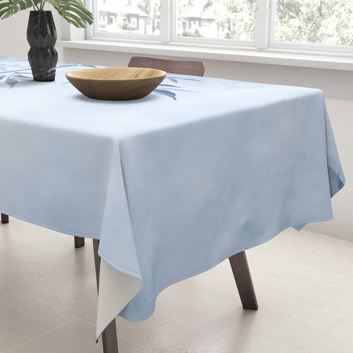Blue Hour Calm Bamboo Garden Tablecloth Gallery Image 3