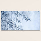 Blue Hour Calm Bamboo Garden Desk Mat Gallery Image 3