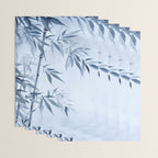 Blue Hour Calm Bamboo Garden Wrapping Paper Gallery Image 3