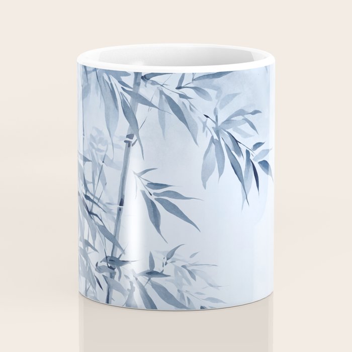 Blue Hour Calm Bamboo Garden Coffee Mug Gallery Image 4