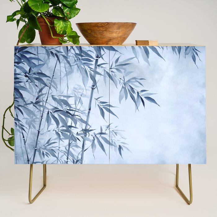 Blue Hour Calm Bamboo Garden Credenza Gallery Image 1