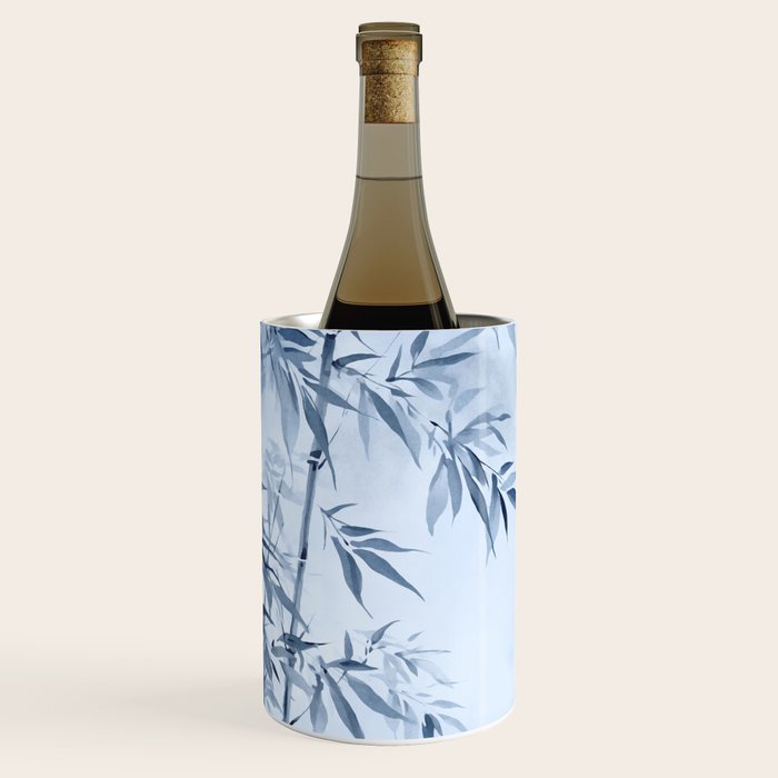 Blue Hour Calm Bamboo Garden Wine Chiller Gallery Image 1