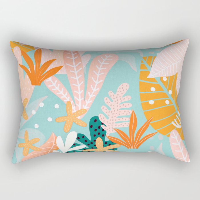 Into the jungle - dusk Rectangular Pillow Gallery Image 2