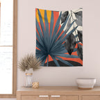 Abstract Tropical Art 22 Wall Tapestry Gallery Image 2