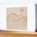Abstract Mountains Wall Mural Gallery Image 2