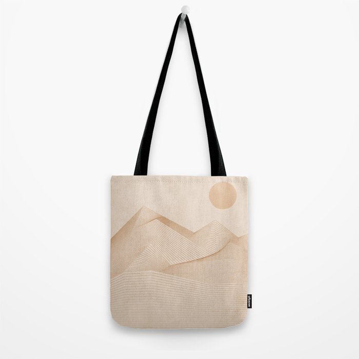 Abstract Mountains Tote Bag Gallery Image 2
