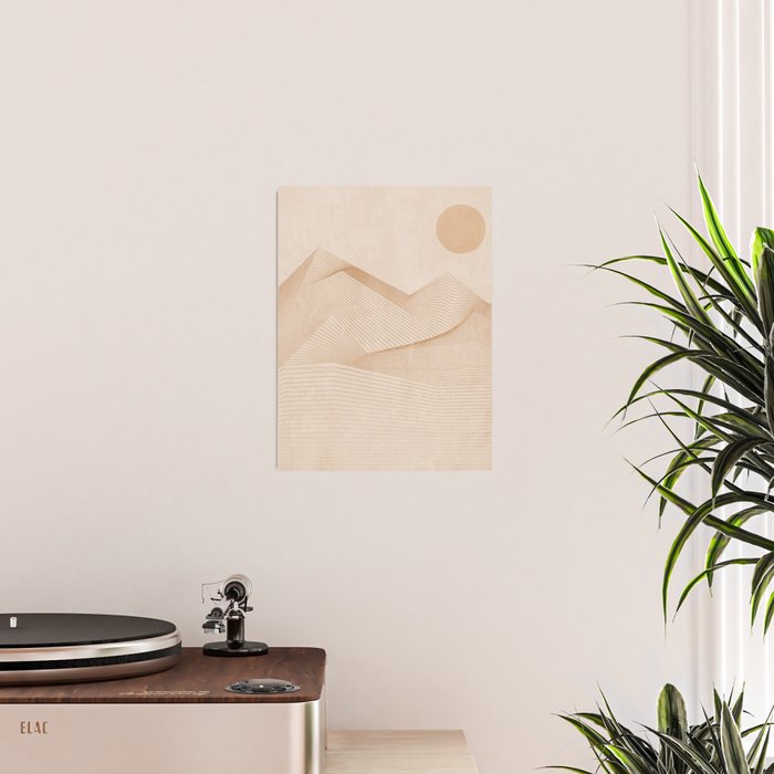 Abstract Mountains Poster Gallery Image 2