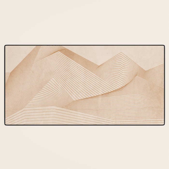 Abstract Mountains Desk Mat Gallery Image 3