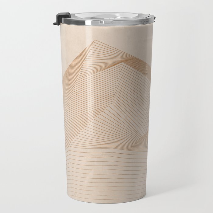 Abstract Mountains Travel Mug Gallery Image 3